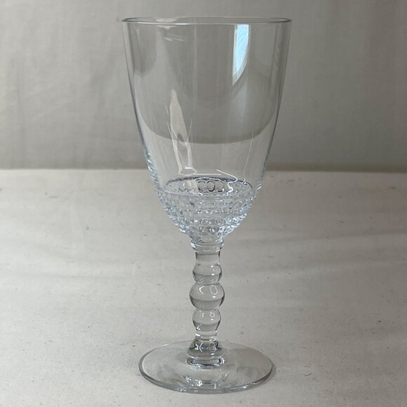 6 Duncan Miller Teardrop Clear Glass Wine Clarets 5" - Picture 6 of 9